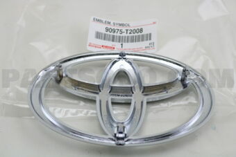 90975T2008 EMBLEM, FRONT BUMPER