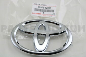 90975T2008 EMBLEM, FRONT BUMPER