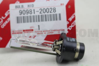 9098120028 BULB, DISCHARGE HEADLAMP