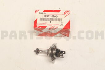 9098122004 BULB(FOR HEADLAMP, NO.1)