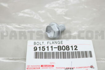 91511B0812 BOLT, FLANGE