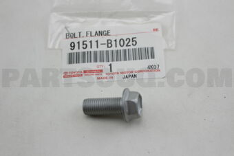 91511B1025 BOLT,FLANGE
