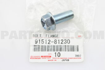 9151281230 BOLT, FLANGE