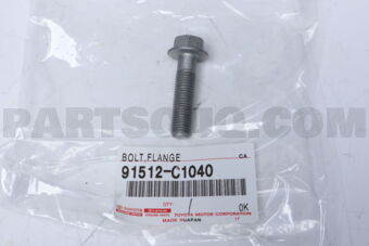 91512C1040 BOLT,FLANGE