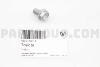 91551A0814 BOLT, FLANGE