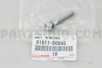 91611B0845 BOLT, W/WASHER