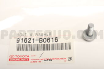 91621B0616 BOLT, W/WASHER