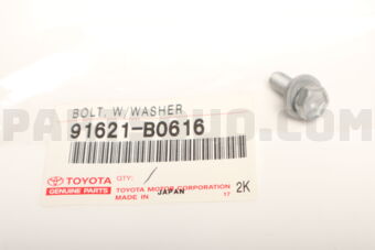 91621B0616 BOLT, W/WASHER