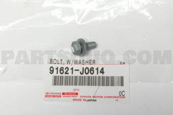 91621J0614 BOLT, W/WASHER