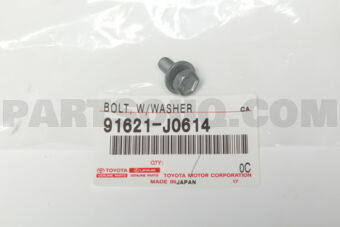 91621J0614 BOLT, W/WASHER