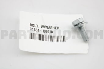 91631B0618 BOLT, W/WASHER