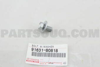 91631B0818 BOLT, W/WASHER