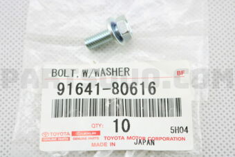 9164180616 BOLT,W/WASHER