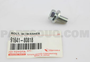 9164180818 BOLT, W/WASHER