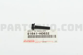 91641H0632 BOLT, W/WASHER