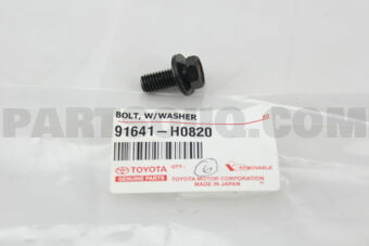 91641H0820 BOLT (FOR TRANSAXLE CASE UPPER COV