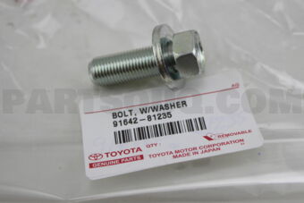 9164281235 BOLT, W/WASHER