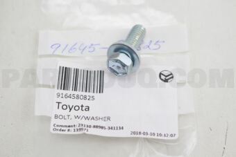9164580825 BOLT, W/WASHER