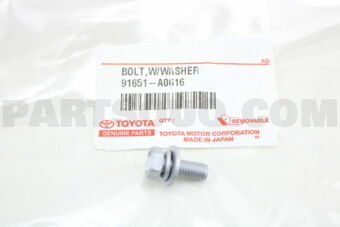 91651A0616 BOLT,W/WASHER
