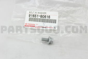91651B0616 BOLT,W/WASHER