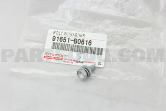 91651B0616 BOLT,W/WASHER