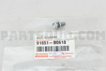 91651B0618 BOLT, W/WASHER
