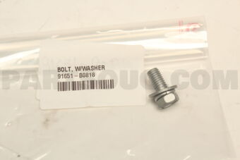 91651B0818 BOLT W/WASHER
