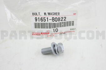 91651B0822 BOLT, W/WASHER