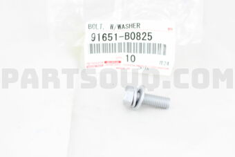 91651B0825 BOLT, W/WASHER