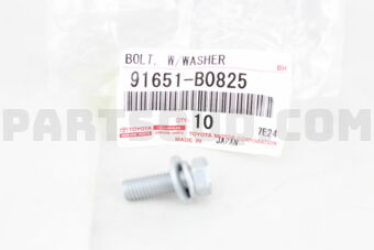 91651B0825 BOLT, W/WASHER