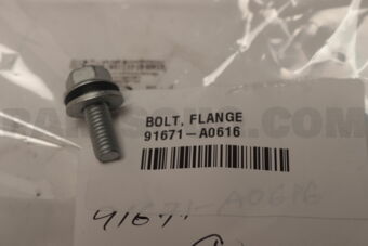 91671A0616 BOLT, FLANGE