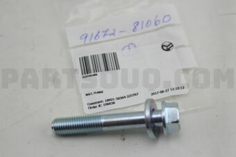 9167281060 BOLT, FLANGE