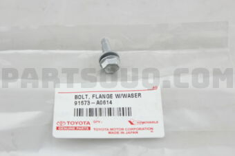91673A0614 BOLT, FLANGE W/WASER