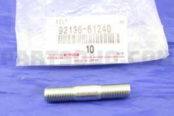 9213661240 Toyota BOLT, STUD(FOR FRONT DRIVE SHAFT BEARING BRACKET)