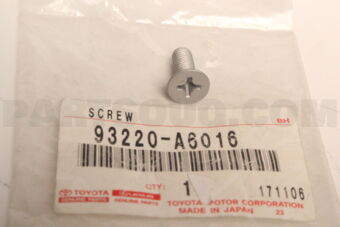 93220A6016 Toyota SCREW