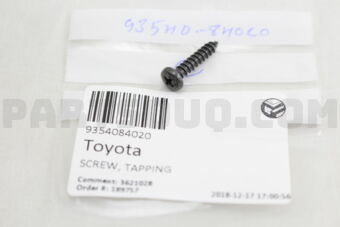 9354084020 SCREW, TAPPING