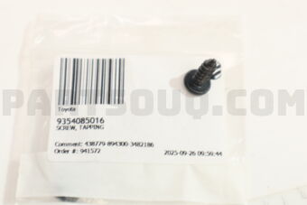 9354085016 Toyota SCREW, TAPPING