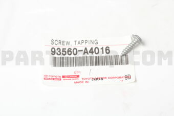 93560A4016 SCREW, TAPPING