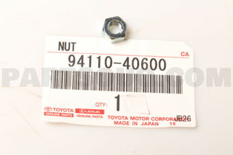 9411040600 NUT(FOR BACKING PLATE TO REAR AXLE