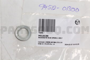 9451201300 Toyota WASHER(FOR REAR SPRING U BOLT)