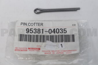 9538104035 Toyota PIN,COTTER