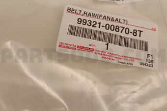 99321008708T Toyota V BELT