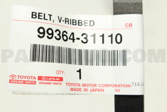9936431110 BELT, V(FOR VANE PUMP)