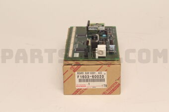 F160360020 BOARD SUB-ASSY, ACCESSORY METER