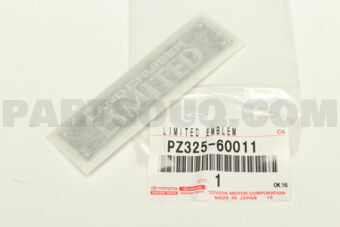 PZ32560011 MARK PLATE
