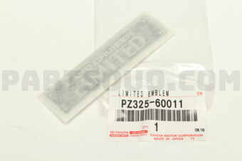 PZ32560011 MARK PLATE