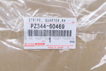 PZ34460469 Toyota STRIPE, QUARTER,RH