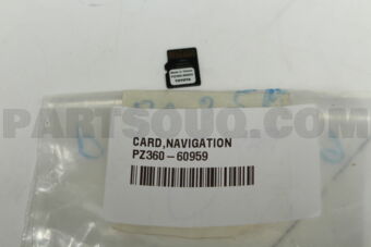 PZ36060959 CARD,NAVIGATION