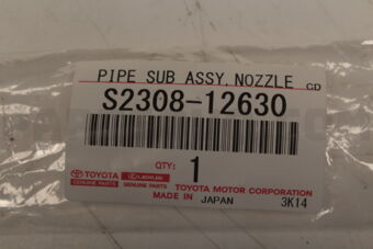 S230812630 Toyota PIPE SUB-ASSY
