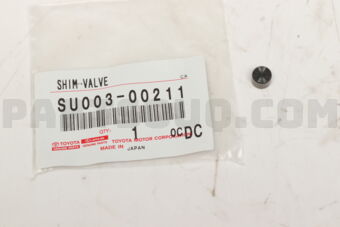 SU00300211 SHIM, VALVE ADJUSTING
